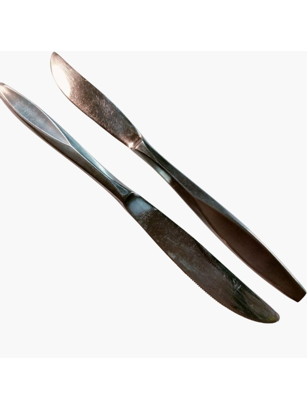 National Silver N S Co Stainless Steel Dinner Knife Japan Replacement Lot 2